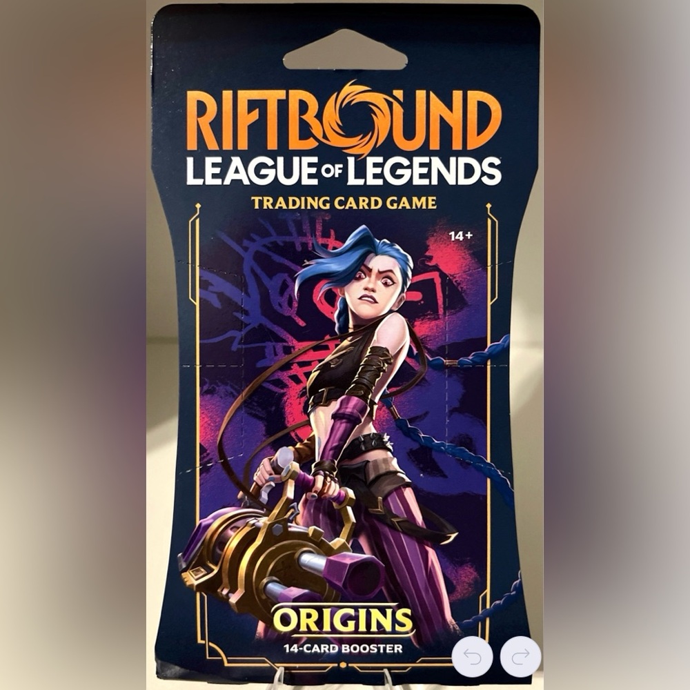 Rift bound / League Of Legends TCG: Origins (OGN) - JINX - 1 Booster Pack